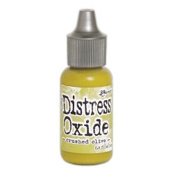 Ranger Distress (4) Oxide Re- Inker 14 ml - Crushed Olive TDR57000 Tim Holtz