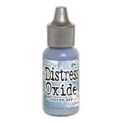 Ranger Distress (4) Oxide Re- Inker 14 ml - Stormy Sky TDR57352 Tim Holtz