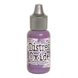 Ranger Distress (4) Oxide Re- Inker 14 ml - Dusty Concord TDR57024 Tim Holtz