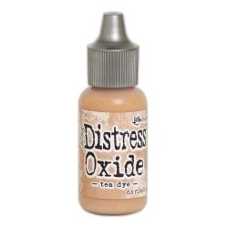Ranger Distress (4) Oxide Re- Inker 14 ml - Tea Dye TDR57376 Tim Holtz