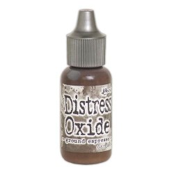 Ranger Distress (4) Oxide Re- Inker 14 ml - Ground Espresso TDR57116 Tim Holtz