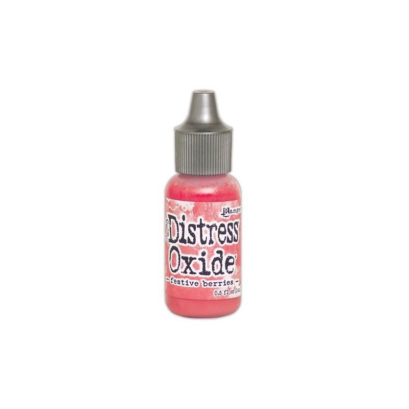 Ranger Distress (5) Oxide Re- Inker 14 ml-  Festive Berries TDR57055 Tim Holtz