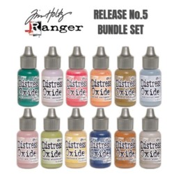 Ranger Distress 12st Oxide Re- Inker 14 ml - Paket kit (femte släppet)