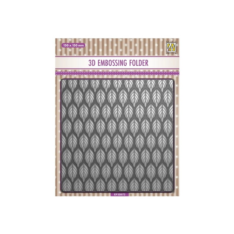 Nellie‘s Choice • Background 3D Embossing Folder Leaves