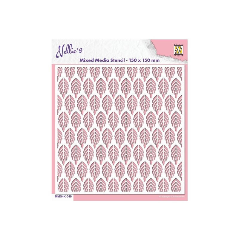 Nellie Choice • Stencil Leaves