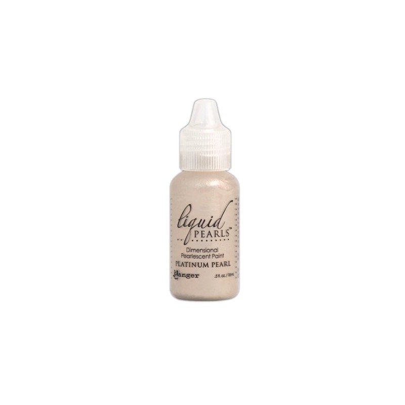 Ranger Make Art Liquid Pearls 18ml - Platinum Pearl LPL09719 Wendy Vecchi