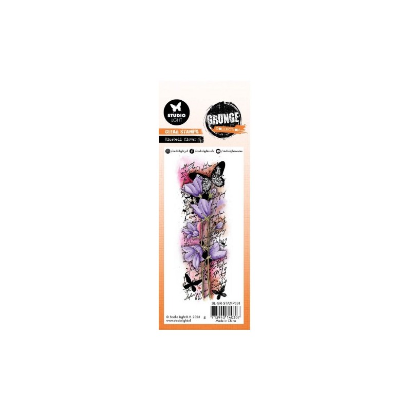 Studio Light Clear Stamp Grunge Collection nr.391 SL-GR-STAMP391 46,5x141mm