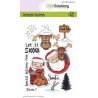 CraftEmotions clearstamps A6 - Santa 1 Carla Creaties