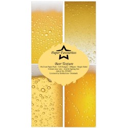 Paper Favourites Slim Card "Beer Texture" PFS095