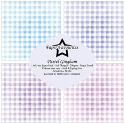 Paper Favourites Paper Pack "Pastel Gingham" PF250