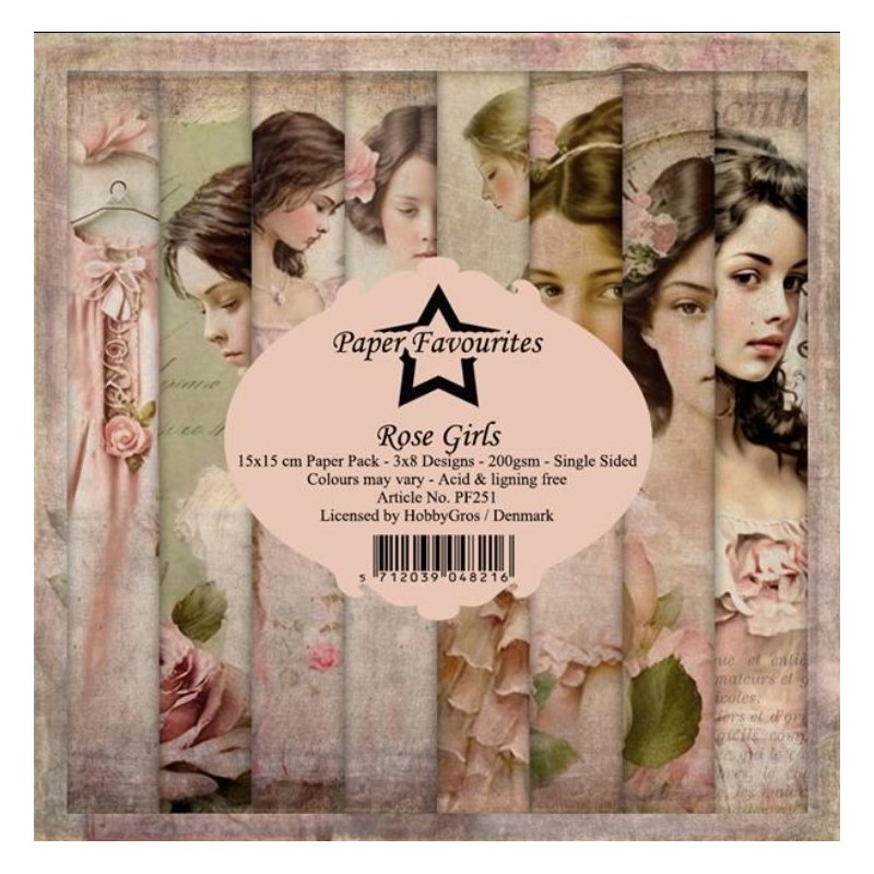 Paper Favourites Paper Pack "Rose Girls" PF251