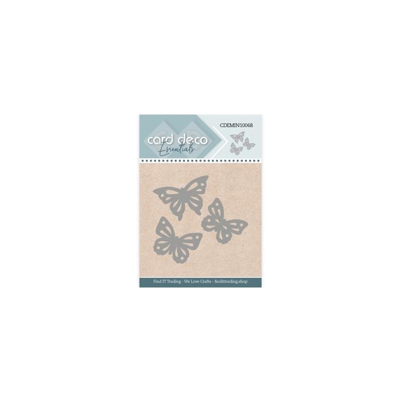 Card Deco Mini Dies "Butterflies" CDEMIN10068
