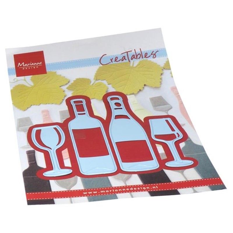 Marianne Design dies "Wine Tasting" LR0820