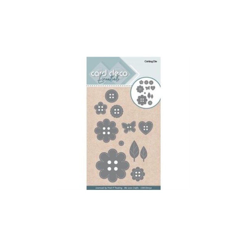 Card Deco Dies "Buttons" CDECD0132