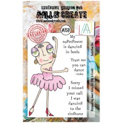 AALL & Create Stamp Ballerina Dee AALL-TP-759 7,3x10,25cm