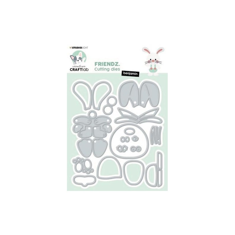 Studio Light Cutting Die Friendz nr.476 CCL-FR-CD476 127x108mm