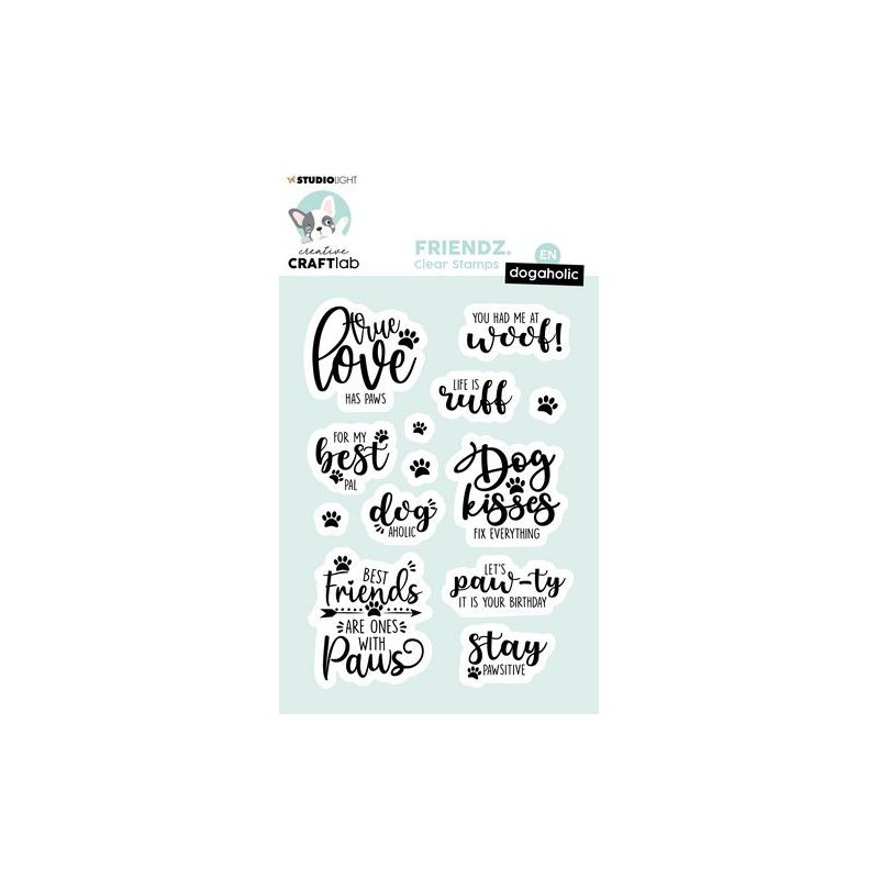Studio Light Clear Stamp Friendz nr.166 CCL-FR-STAMP166 A6