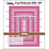 Crealies Crea-Nest-Lies XXL Rectangles with wavy lines CLNestXXL153 12,3x16,3 cm