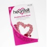 Heartfelt Budding Rose Heart Cling Stamp Set + Die set
