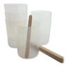 CraftEmotions Mixing cups with graderade behållare 200ml 6 St.