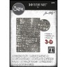 Sizzix/Tim Holtz 3D Embossingfolder "Reptile" 666296