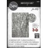 Sizzix/Tim Holtz 3D Embossingfolder "Cracked" 666295