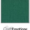 CraftE Cardstock Linen Christmas green 12"x12" / 10st
