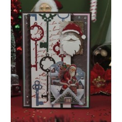 Card Deco Mini Dies "Santa" CDEMIN10069