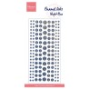 Marianne Design Glitter Enamel Dots "Night Blue" PL4525