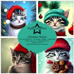 Paper Favourites Paper Pack "Christmas Kitties" PF253
