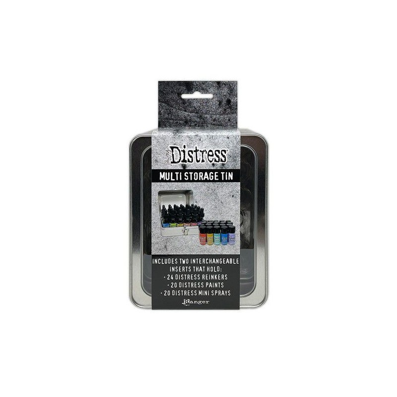 Ranger Distress Paint Storage Tin TDA78616 Tim Holtz