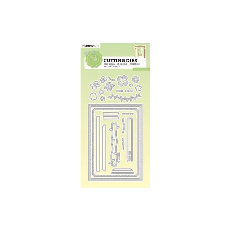 Studio Light Cutting Die Sweet Stories nr.509 SL-SS-CD509 105x210mm