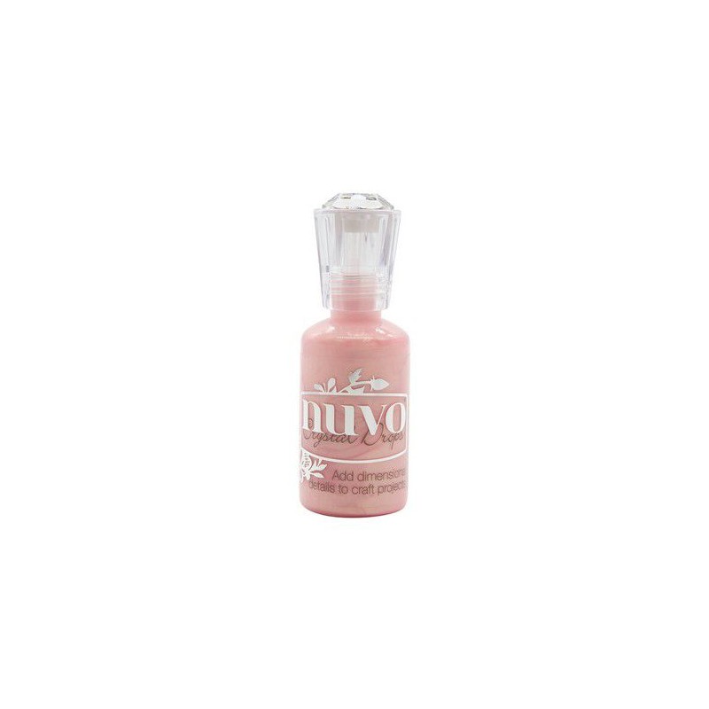 Nuvo crystal drops - shimmering rose 1806N