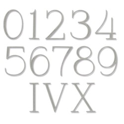 Sizzix • Thinlits Die Elegant Numerals
