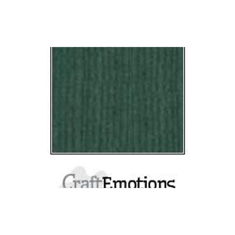 CraftE Cardstock Linen Emerald 12"x12" / 10st