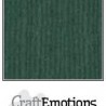 CraftE Cardstock Linen Emerald 12"x12" / 10st