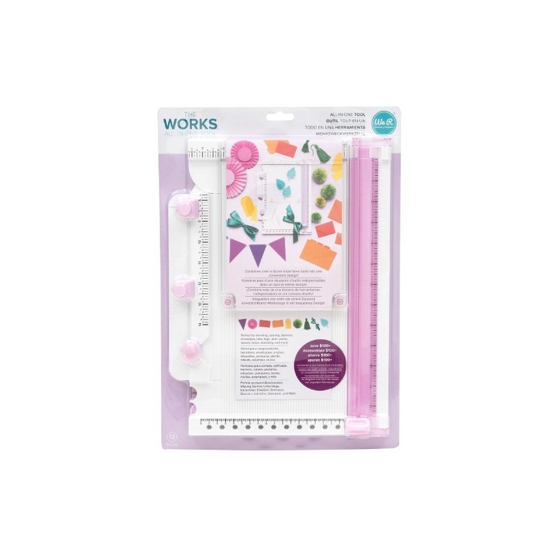 We R Makers • The Works All-in-One Tool Lilac 12pcs