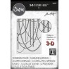 Sizzix/Tim Holtz 3D Embossingfolder "Sparkle" 666298