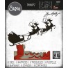 Sizzix/Tim Holtz Thinlits Die "Reindeer Sleigh" 666337
