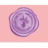 Studio Light • Essentials Tools Wax Stamp With Handle Purple Made With Love