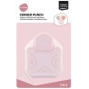 Vaessen Creative • 3-in-1 Corner Punch 4-7-10mm Pink
