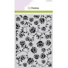 CraftEmotions Mask stencil Folklore flower A5