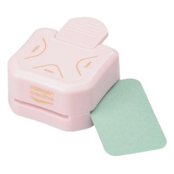 Vaessen Creative • 3-in-1 Corner Punch 4-7-10mm Pink