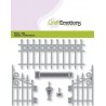 CraftEmotions Die - metal garden gate nostalgic