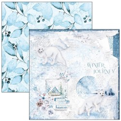 Ciao Bella WINTER JOURNEY PAPER PAD 12"X12"