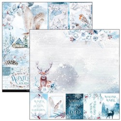 Ciao Bella WINTER JOURNEY PAPER PAD 12"X12"