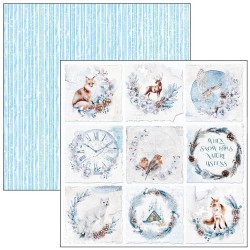 Ciao Bella WINTER JOURNEY PAPER PAD 12"X12"