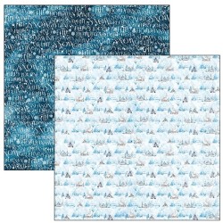 Ciao Bella WINTER JOURNEY PAPER PAD 12"X12"