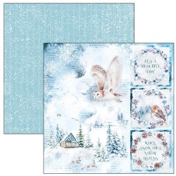 Ciao Bella WINTER JOURNEY PAPER PAD 12"X12"