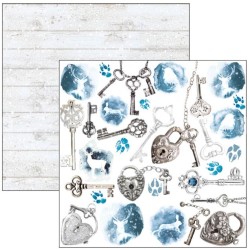 Ciao Bella WINTER JOURNEY FUSSY CUT PAD 6"X6"